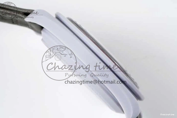 1229 Speedmaster Misson To Pluto 1:1 Best Edition Gray Dial On Nylon Strap Quartz TravelReady 7858